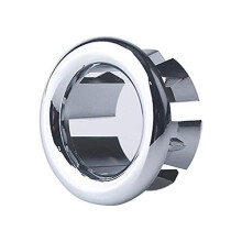 Sink Overflow Ring Kitchen Bathroom Basin Trim Bath Sink Hole Round Overflow Drain Cap Cover Insert in Hole Spares