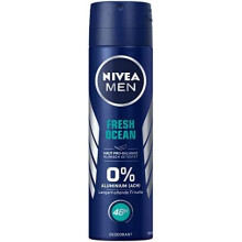 Nivea Men Fresh Ocean Deodorant Spray, 150 ml - Non-Aluminium Deodorant with Refreshing Formula - Deodorant with 48-Hour Protection that Nou