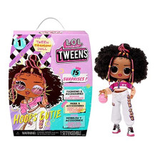 L.O.L. Surprise! Tweens HOOPS CUTIE Fashion Doll , With 15 Themed Surprises, Designer Clothes and Fashionable Accessories, Collectable Doll