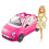Barbie Fiat 500 Barbie Doll and Vehicle 1