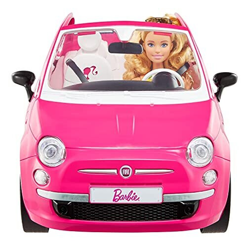 Barbie Fiat 500 Barbie Doll and Vehicle 1