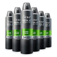 Dove for Men Plus Care Extra Fresh Aerosol Anti-Perspirant Deodorant 250ml