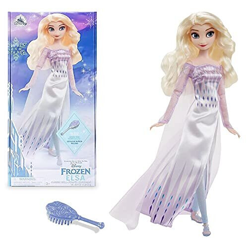 Disney Disney Store Επίσημη Κούκλα Πριγκίπισσας (Έλσα από το Frozen 2), 28 εκ, Περιλαμβάνει Χτένα