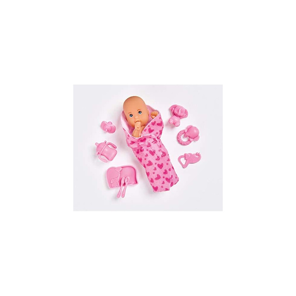 Simba 105723400 Steffi Love Newborn Baby Doll, 2 Colours