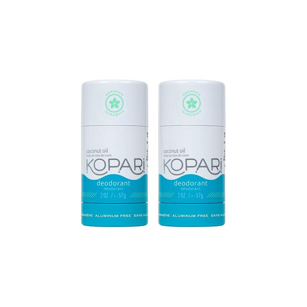 Kopari Aluminum-Free Deodorant Gardenia | Non-Toxic, Paraben Free, Gluten Free & Cruelty Free Mens And Womens Deodorant | Made With Organi