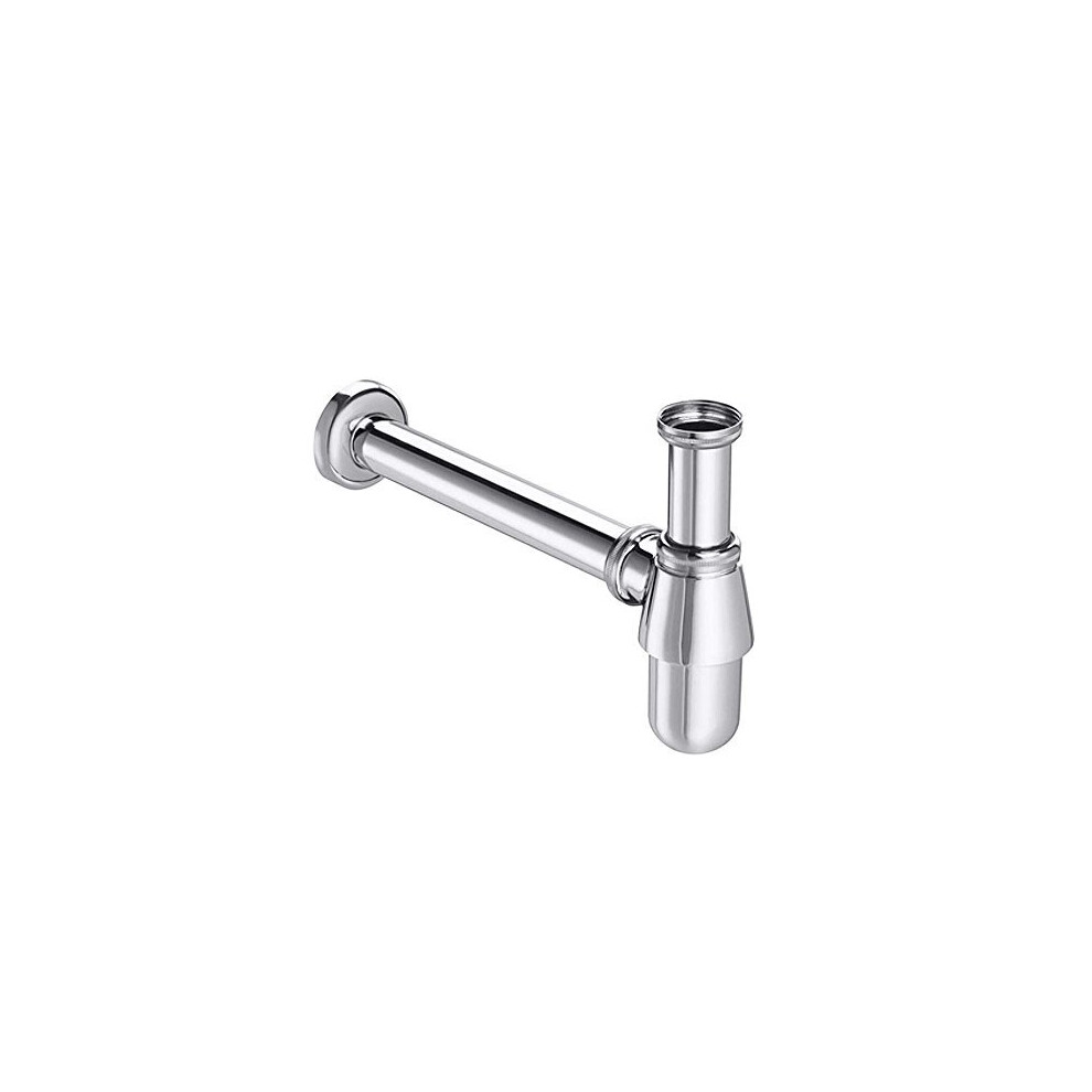 Chrome Bottle Trap Basin Waste Bathroom Sink Pipe Adjustable Height & Outlet 795663470047