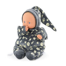 Corolle Mon Doudou Babipouce Bambola Glow in The Dark - Bambola extra morbida e coccolosa da 11"""" con profumo di vaniglia, lavabile, et 0 mesi e