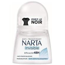Narta Invisible Naisille Kuuladeodorant Anti-Hike 48h 50 ml