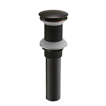 Homevacious 1 5/8"""" Bathroom Faucet Vessel Vanity Sink Pop Up Drain Assembly Stopper Plug Without Overflow Fits Bathroom Standard Sink Hole 1-1/2