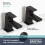 Bristan Bristan Cobalt Bath Pillar Taps Black (COB 3/4 BLK) 2