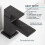 Bristan Bristan Cobalt Bath Pillar Taps Black (COB 3/4 BLK) 4