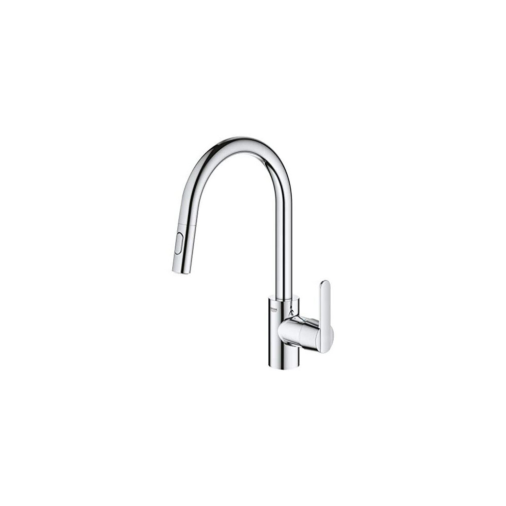 Grohe 31484001 Single-Handle Mixer Tap for Sink, Chrome, Get (German Import)