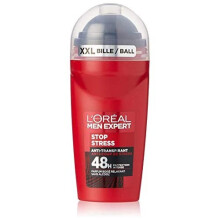 L 'Oréal Men Expert Stop Stress Antiperspirant 48H Roll-On, 50 ml