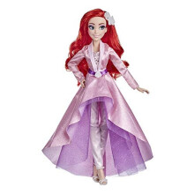 Muñeca Fashion Disney Princess Style Series 07 Ariel, Estilo Moderno con Pendientes y Zapatos, Coleccionable