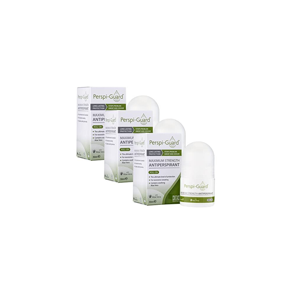 Perspi-Guard Maximum Strength Antiperspirant Roll-On, Strong Deodorant for Excessive Sweating & Hyperhidrosis Treatment, Lasts up to 5 Days-image-OPC-PB67N7M-NEW