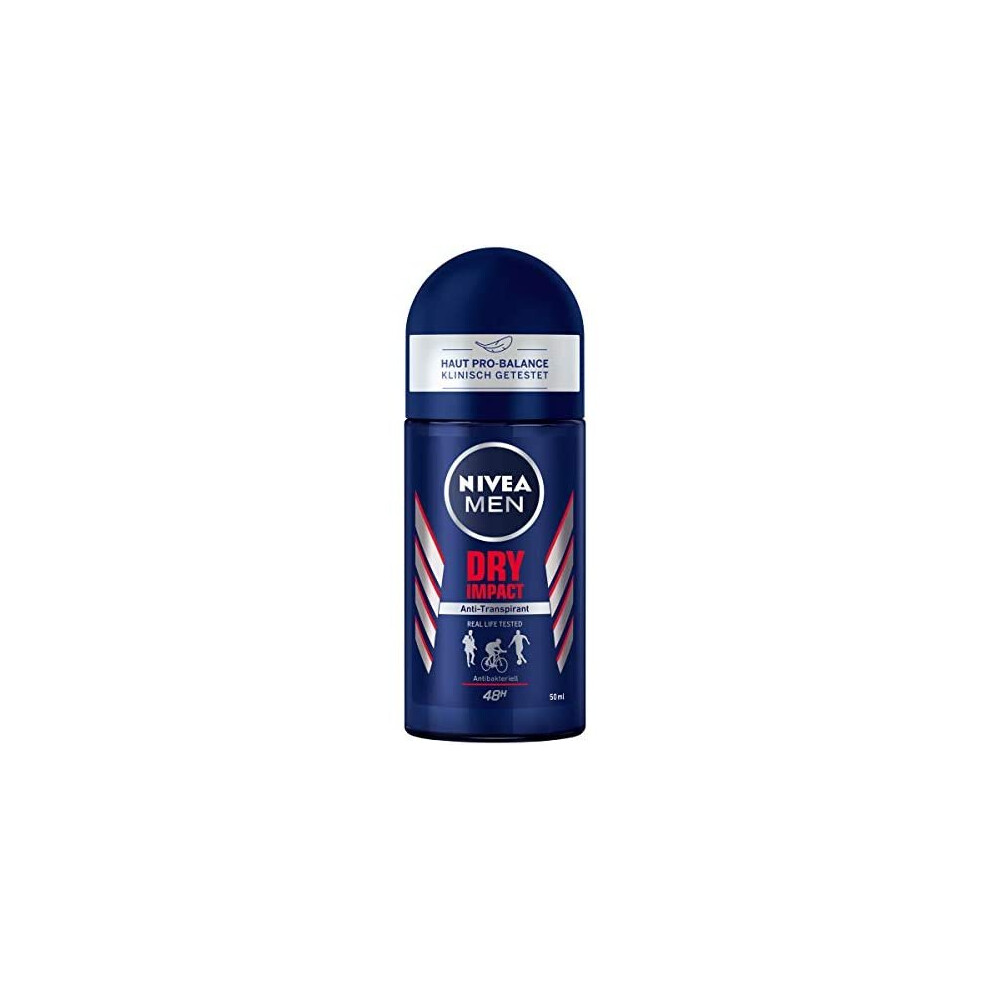 Nivea Men Dry Impact Roll-On Deodorant 50 Ml