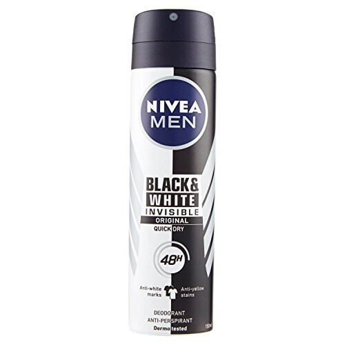NIVEA Nivea Men Deodorant Invisible Black & White Spray - 1 Pack - 150 ml