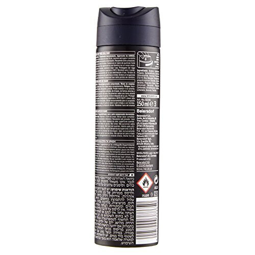 NIVEA Nivea Men Deodorant Invisible Black & White Spray - 1 Pack - 150 ml 2