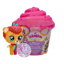 BUBILOONS Confetti Party | Surprise collectible mini animal doll that inflates Balloons with 8 Accessories - Gift toy for girls and boys +3