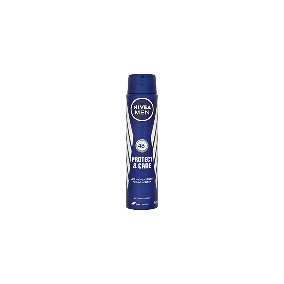 Nivea Men Protect And Care 48 Hours Anti-Perspirant Spray, 250 Ml