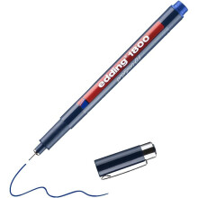Edding 1800 Profipen Fineliner Drawing Pen - 0.1mm - Blue Ink - Single