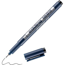 Edding 1880 Drawliner Fineliner Drawing Pen - 0.8mm - Black Ink - Single