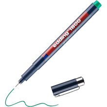 Edding 1800 Profipen Fineliner Drawing Pen - 0.1mm - Green Ink - Single