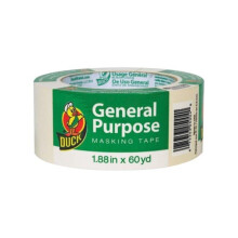 Duck 240352 General Use Masking Tape  1.88 in. - pack of 12