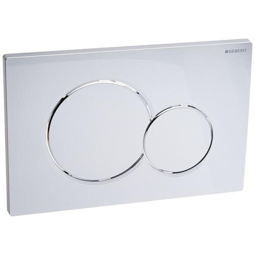 Geberit Geberit  Dual Flush Actuator Plates, Sigma - Polished Chrome