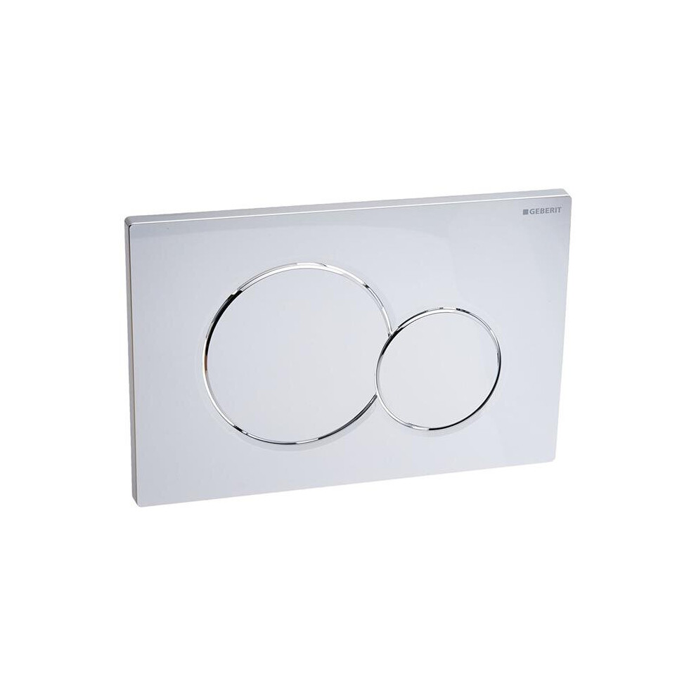 Geberit  Dual Flush Actuator Plates, Sigma - Polished Chrome