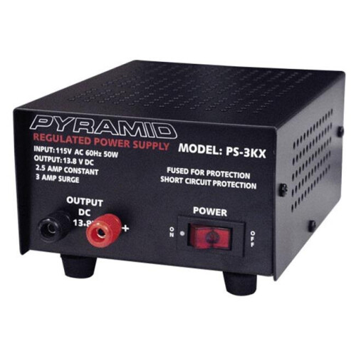 Pyramid  2.5 Amp Power Supply