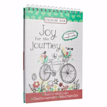 Christian Art Gifts Joy for The Journey Adult Coloring Book