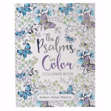 Christian Art Gifts Psalms in Color Adult Coloring Book