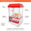 Global Gizmos 50190 Candy Grabber Machine / Retro Arcade Game 3