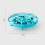 (Blue) Hand Operated LED Children's Toy Drone 6