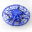 (Blue) Hand Operated LED Children's Toy Drone 1