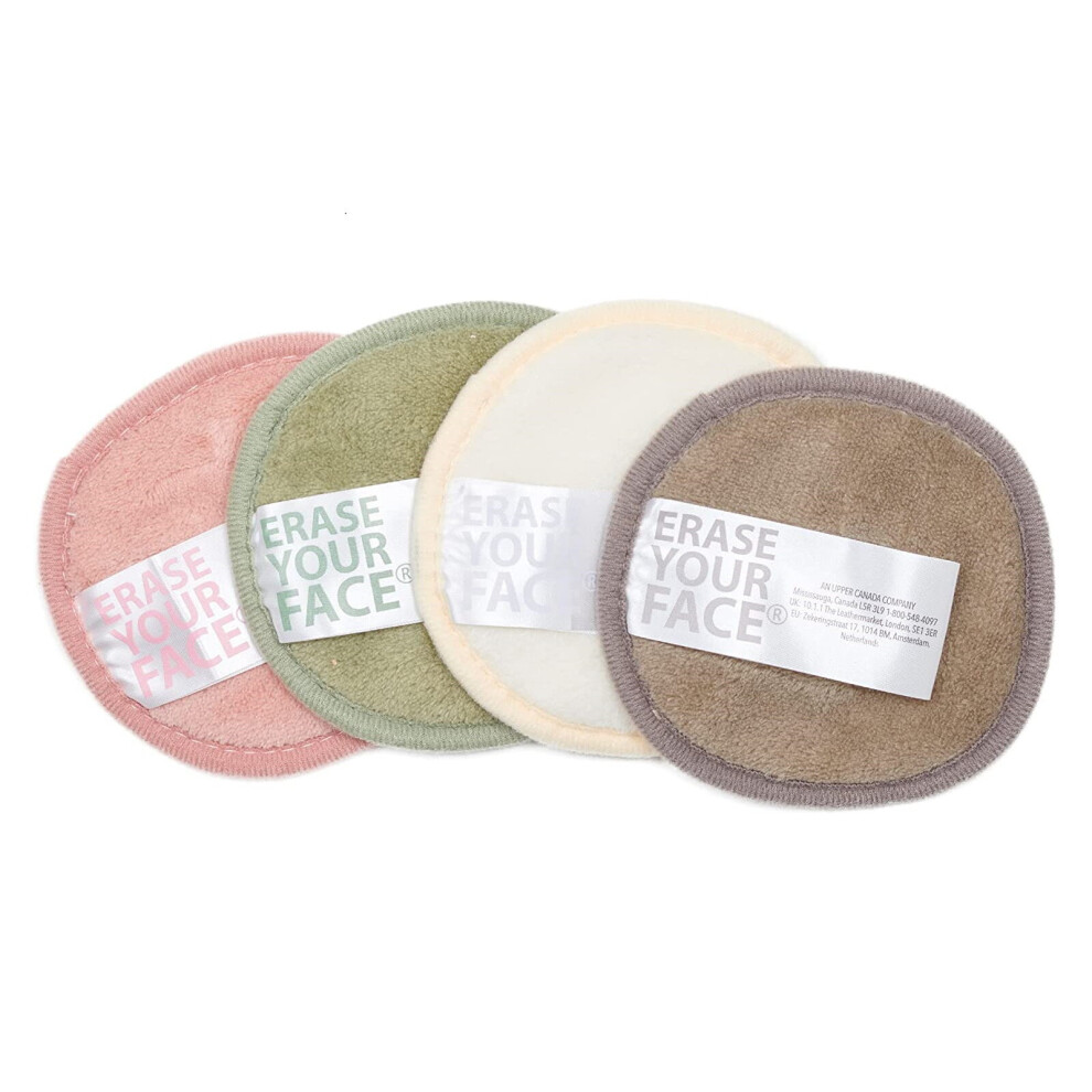 Danielle Creations Reusable Make Up Removing Cloth Set Of 4 Eco Friendly Erase Your Face