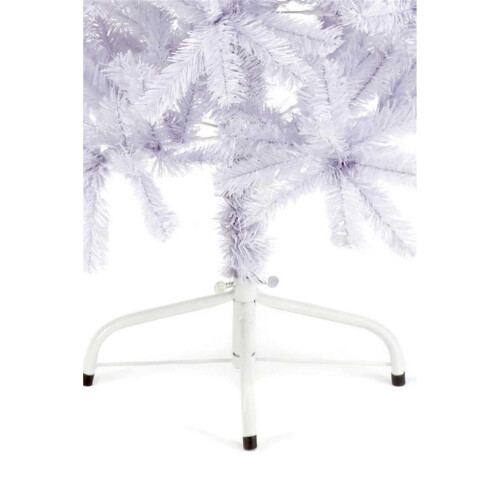 Premier 2M Slim White Christmas Tree Artificial White Spruce Tree 570 Tips 2