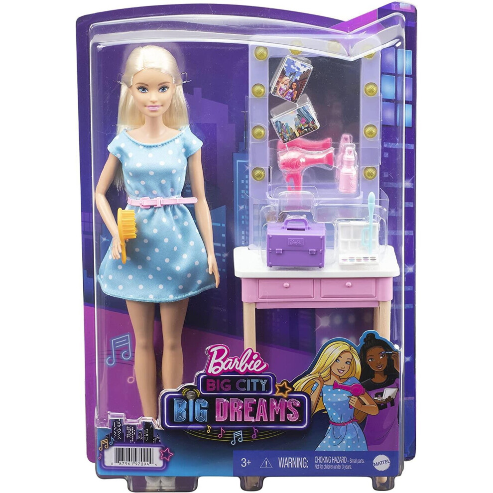Barbie Big City Big Dreams Malibu Roberts Doll With Accessories