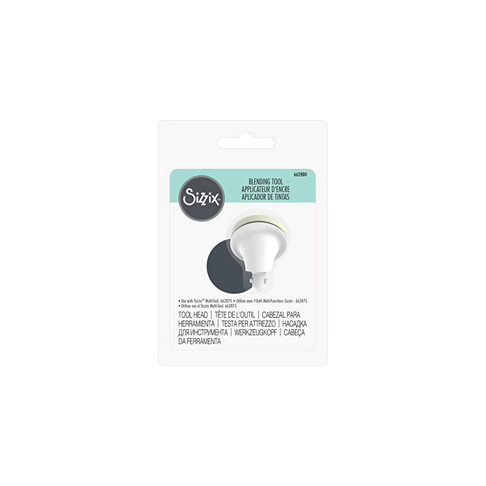Sizzix Blending Replacement Sponge 662880 for Sizziz Tool, Heads for Scrapbooking, Cardmaking, Papercraft, Home Décor, Multi Colour, One Size