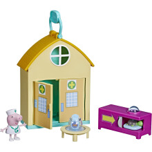Peppa Pig Peppas Adventures Peppa rend visite au vtrinaire - Jouet prscolaire amusant comprenant 1 figurine et 3 accessoires, partir de 3 an