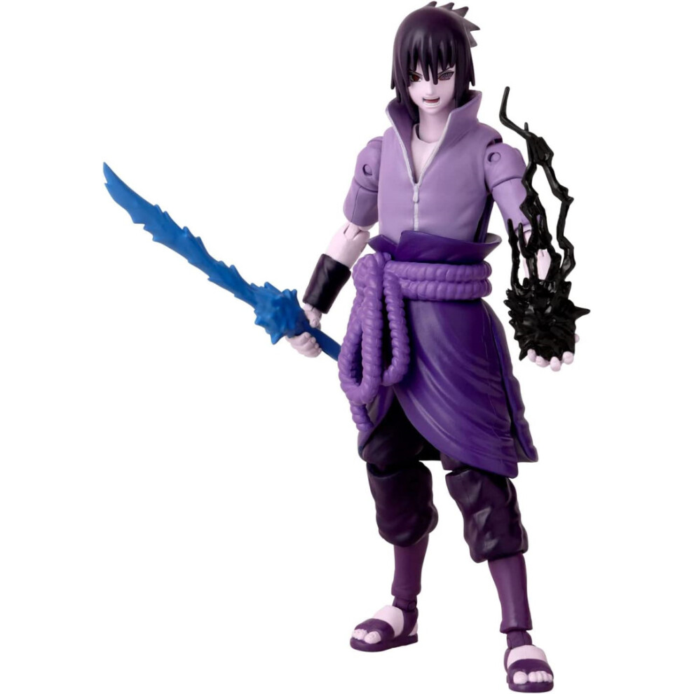 Naruto Anime Heroes 16.5Cm Action Figure - Shippuden Uchiha Sasuke Rinnegan
