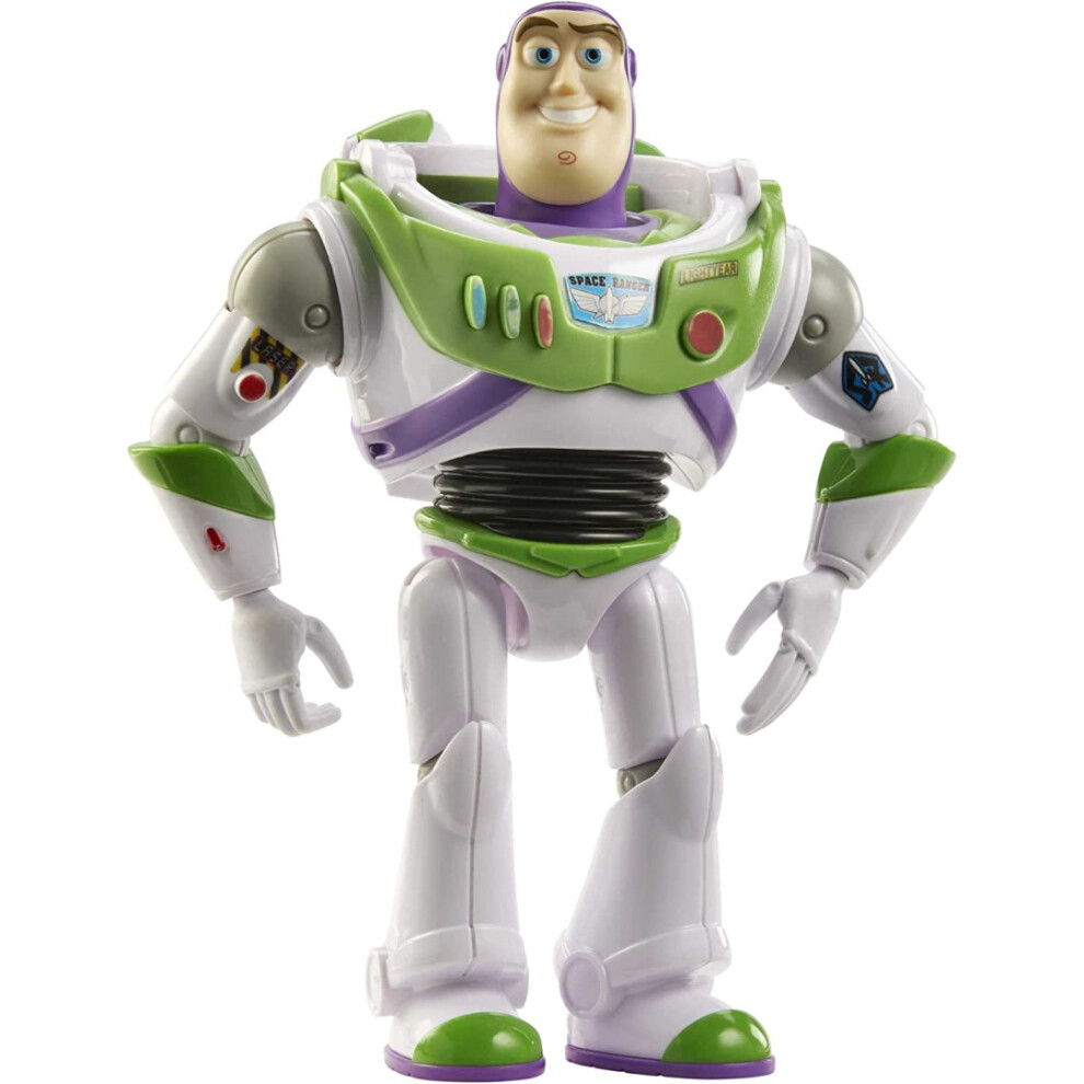 Toy Story Disney Pixar Buzz Lightyear Action Figure 7-In 17Cm Tall Posable
