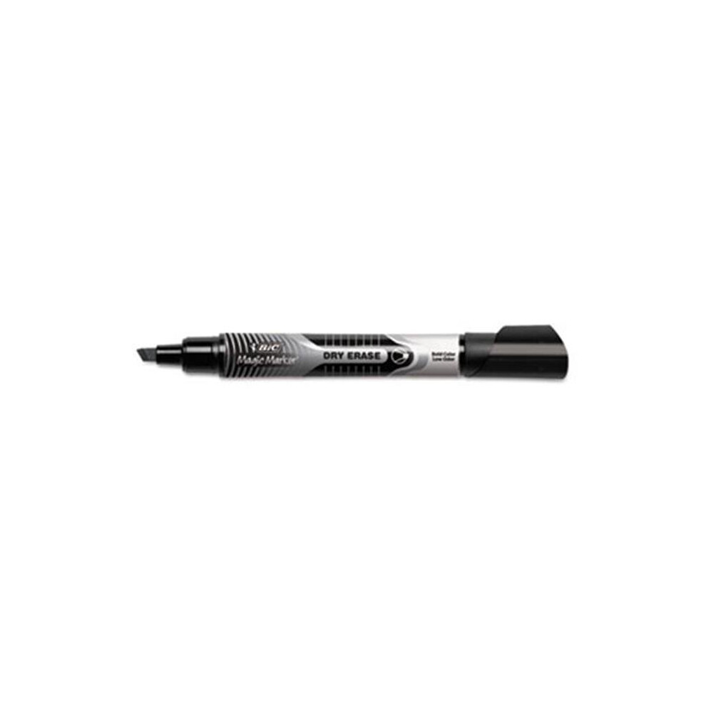 Bic Corporation  Magic Marker Brand Low Odor & Bold Writing Dry Erase Markers, Assorted, 4/Pk