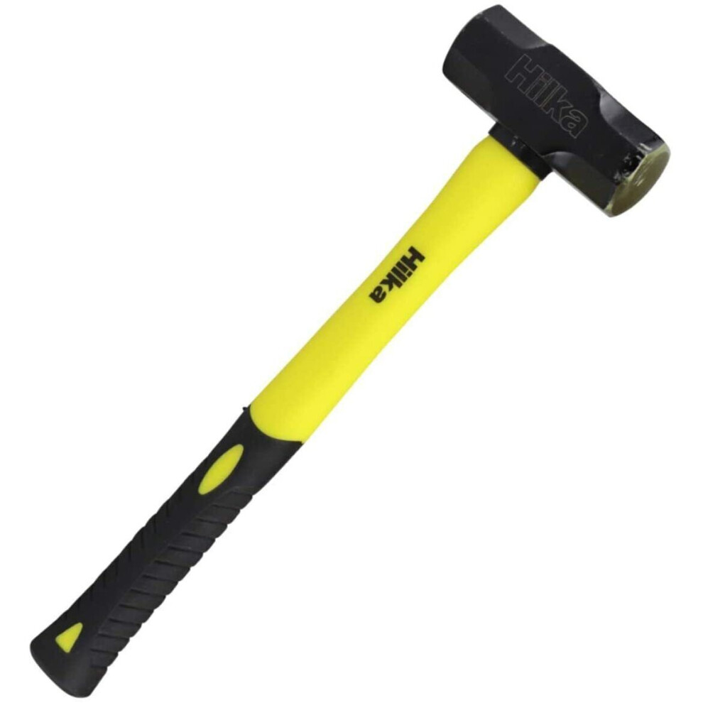 Hilka 3lb Fibreglass Long Handle Sledge Club Lump Hammer 55600030 New 1.4kg