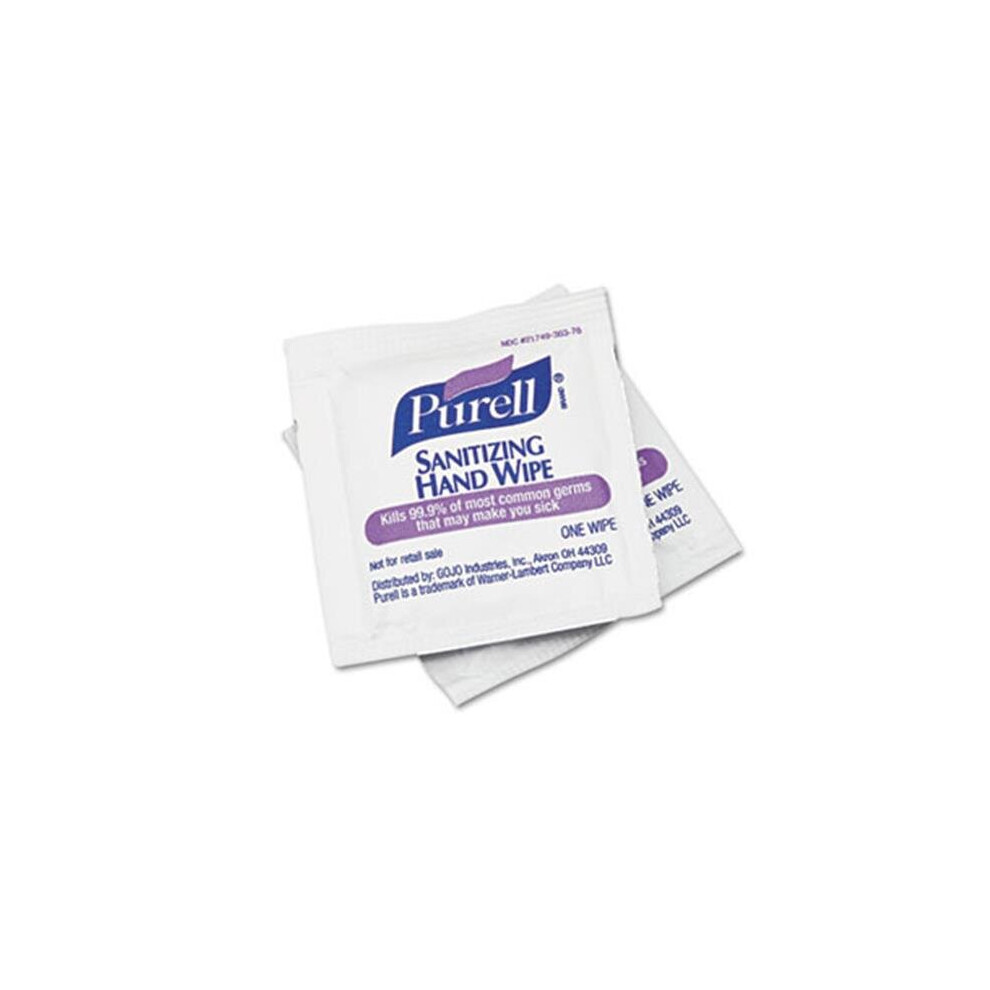 Purell Hand Sanitizing Wipes   - 100 Individually Wrapped Wipes