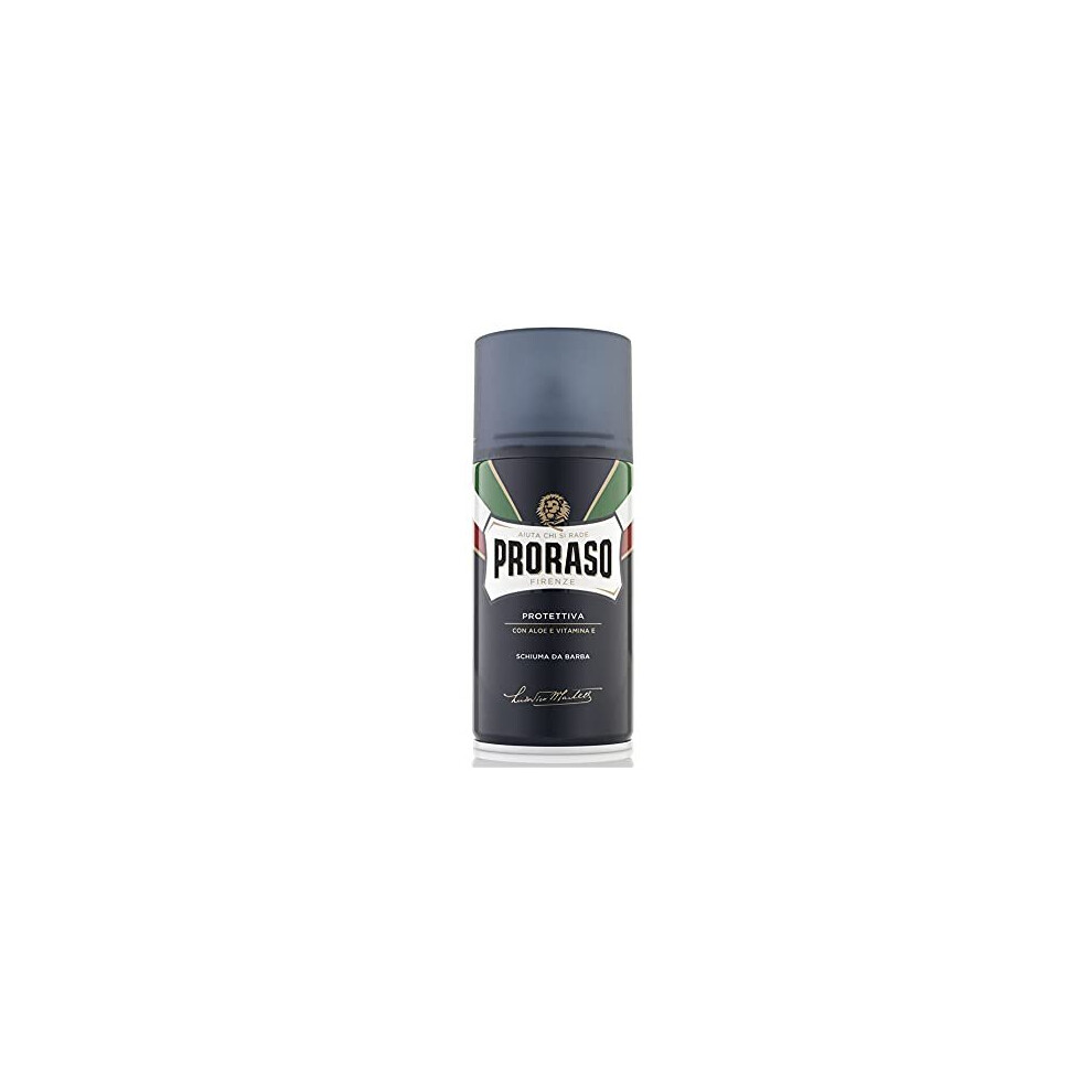 Proraso Blue Protective Shaving Foam, 300 Ml