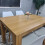 Modern Oak Effect Dining Table 4 White Tulip Chairs 6