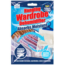 (5 x Hanging Wardrobe Dehumidifiers) 20| 10 | 5 | 2 | 1x Hanging Wardrobe Dehumidifiers