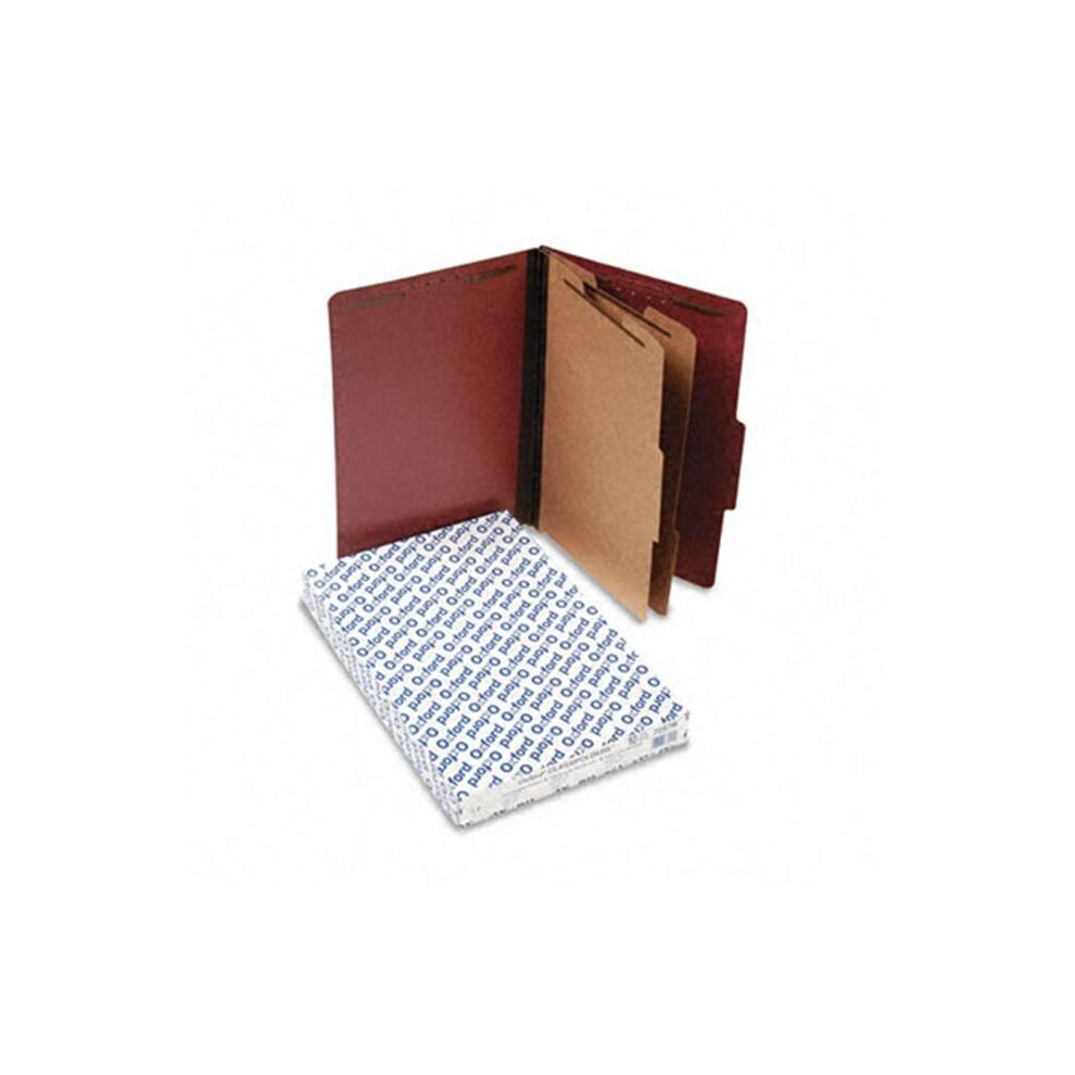 Photos - File Folder / Lever Arch File Esselte Pendaflex Pressboard Classification Folders Legal 6-Section Red 10/box ES32245 